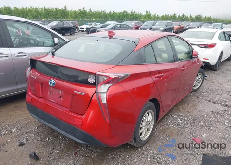 2016 Toyota Prius Three из США, поврежденный, VIN JTDKARFU6G3521270